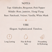 TIMELESS — Inspired by Mademoiselle Coco Chanel fragrance notes and vibe